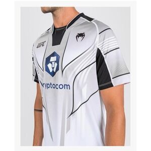 UFC Venum Authentic Fight Night 2.0 Men's Walkout Jersey Crypto.com Med New